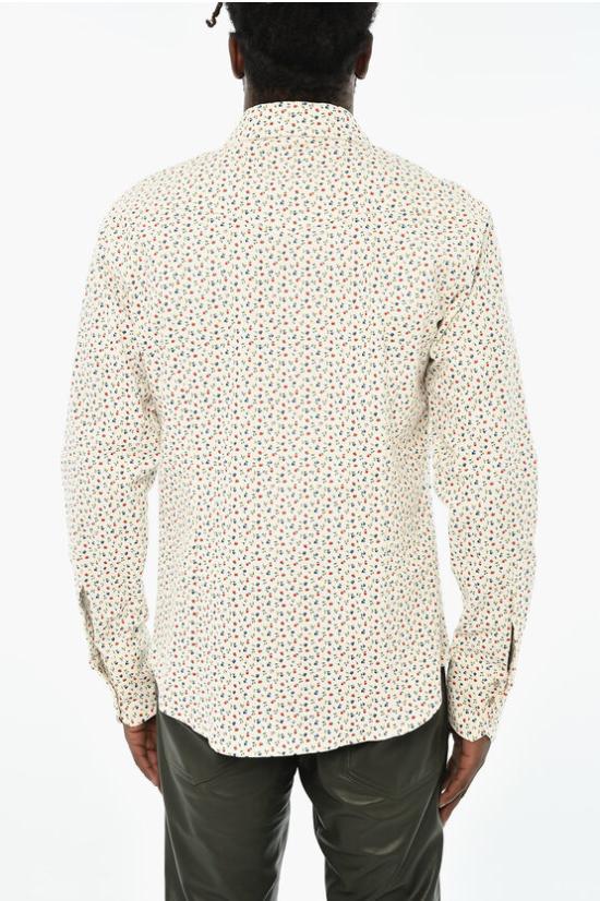  디스퀘어드2 긴팔 셔츠 S71DM0657 S78496 101S White - DSQUARED2