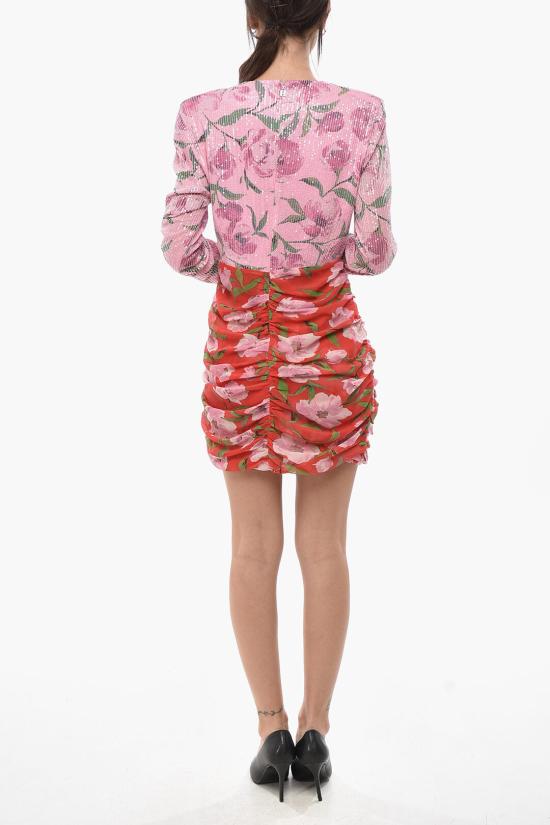  로테이트 숏 원피스 1122422945 WILDEVE PRISM PINK Rosa Rosso - ROTATE