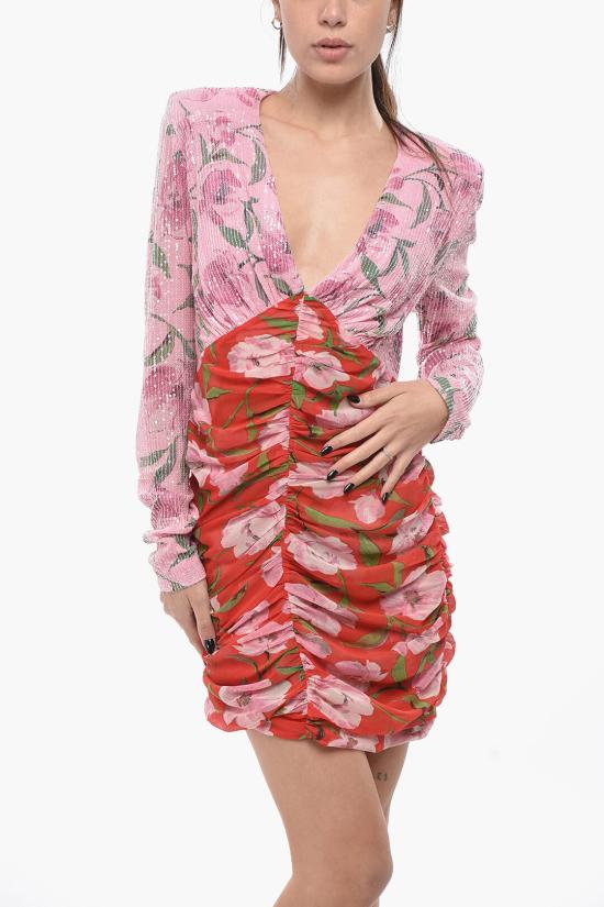  로테이트 숏 원피스 1122422945 WILDEVE PRISM PINK Rosa Rosso - ROTATE