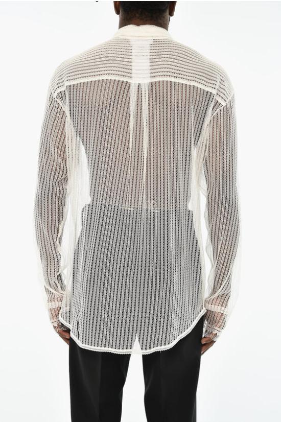  디스퀘어드2 긴팔 셔츠 S74DM0727 S60599 101 White - DSQUARED2