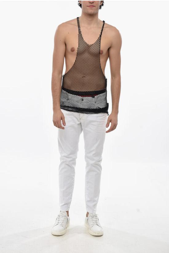  디스퀘어드2 민소매 티셔츠 S74NL0038 S24487 900 Black - DSQUARED2