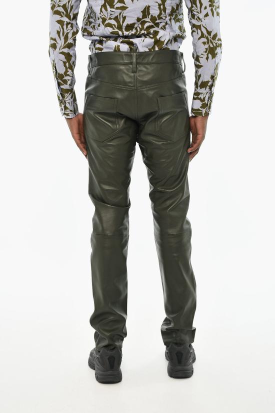  디스퀘어드2 스트레이트 팬츠 S74LB1219 SY1491 727 Green - DSQUARED2