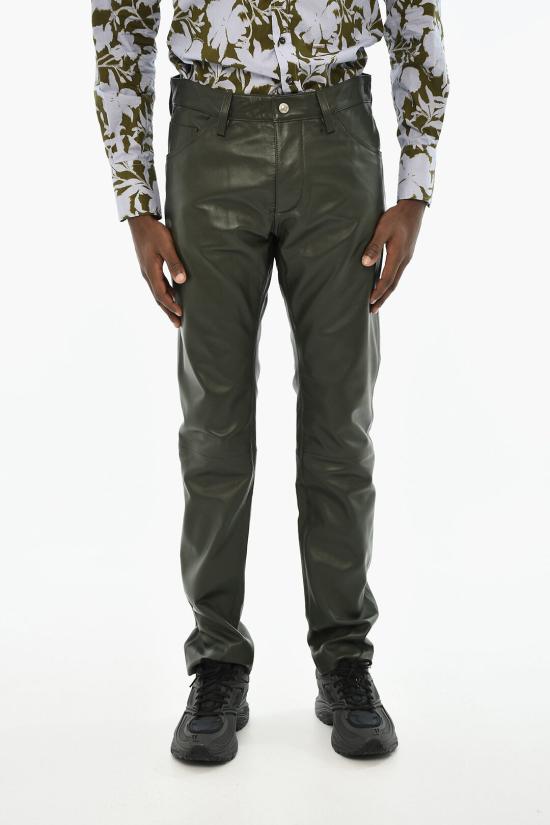  디스퀘어드2 스트레이트 팬츠 S74LB1219 SY1491 727 Green