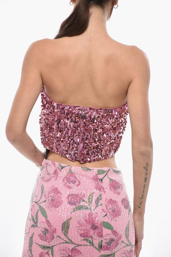  로테이트 민소매 티셔츠 1118611099 FUCHSIA PINK Pink - ROTATE