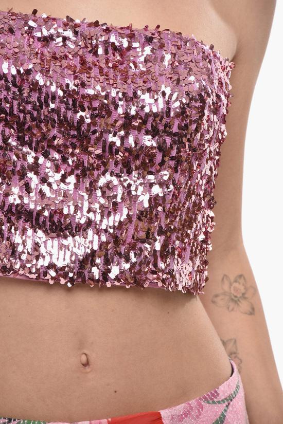  로테이트 민소매 티셔츠 1118611099 FUCHSIA PINK Pink - ROTATE