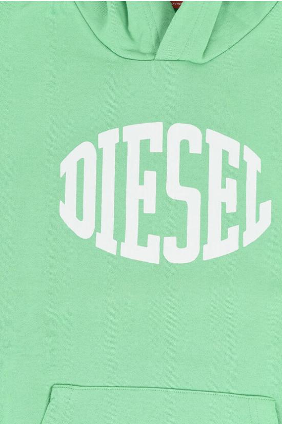  [키즈] 디젤 티셔츠 J01775 KYAXZ K575 Green - DIESEL