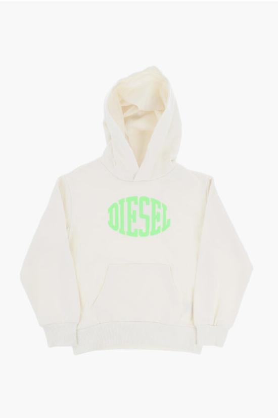  [키즈] 디젤 티셔츠 J01775 KYAXZ K129 White