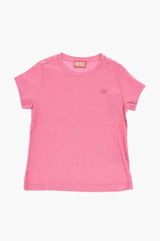  [키즈] 디젤 티셔츠 J01831 KYAXJ K378 Pink