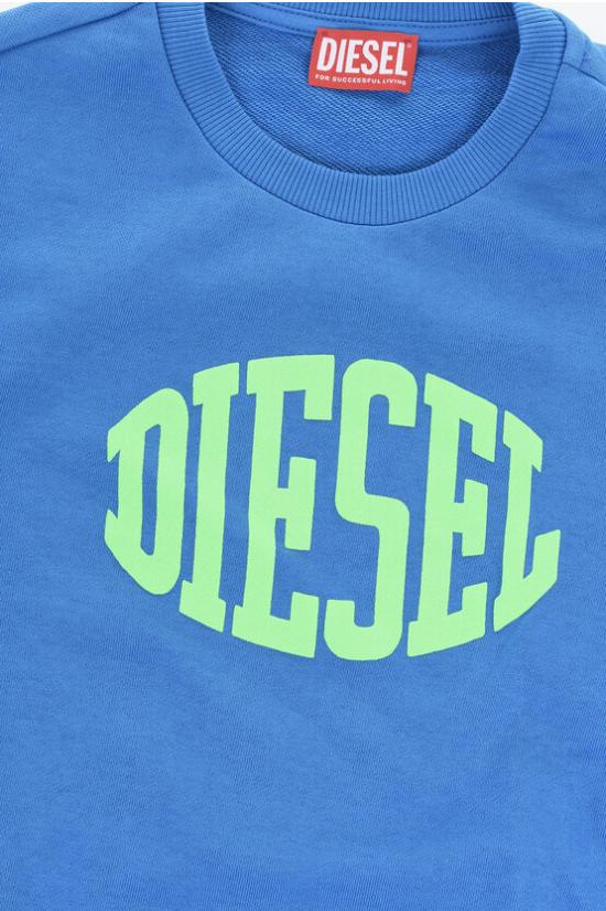  [키즈] 디젤 티셔츠 J01851 KYAXZ K881 Blue - DIESEL