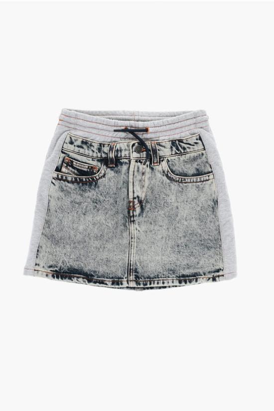  [키즈] 디젤 스커트 J01662 KXBIU K01 Blu Grigio