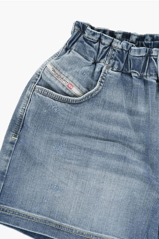  [키즈] 디젤 데님 숏팬츠 J01664 KXBKI K01 Blue - DIESEL