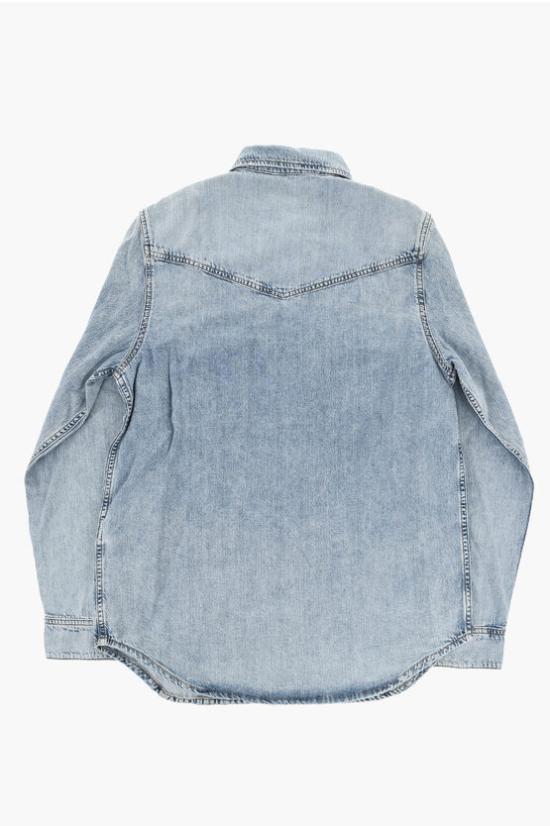  [키즈] 디젤 데님 셔츠 J01730 KXBGL K01 Blue - DIESEL