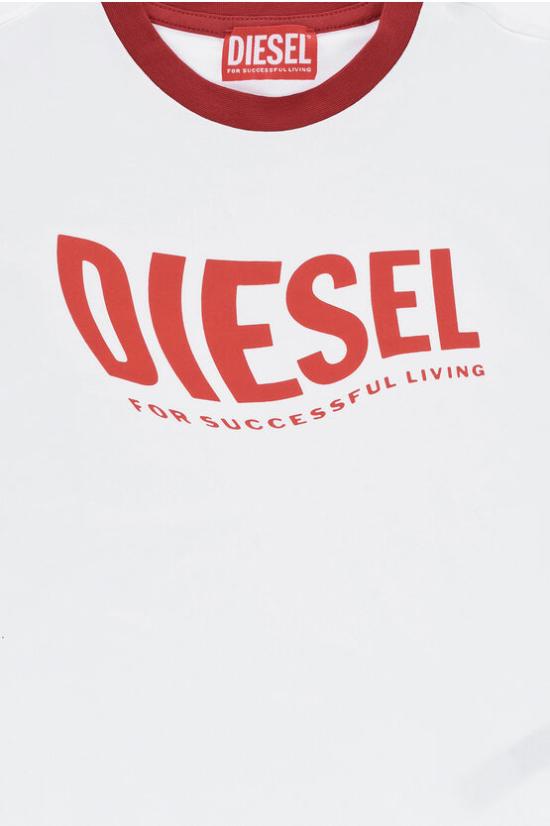  [키즈] 디젤 라운지 웨어 J01717 KYATR K100 Bianco Rosso - DIESEL