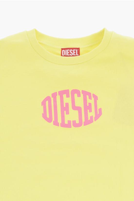  [키즈] 디젤 티셔츠 J01696 KYAXZ K235 Yellow - DIESEL