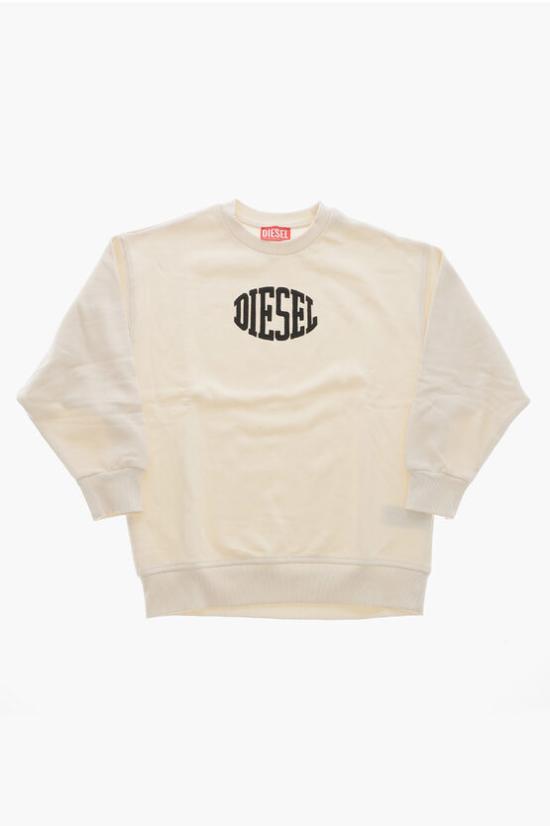  [키즈] 디젤 티셔츠 J01696 KYAXZ K129 White