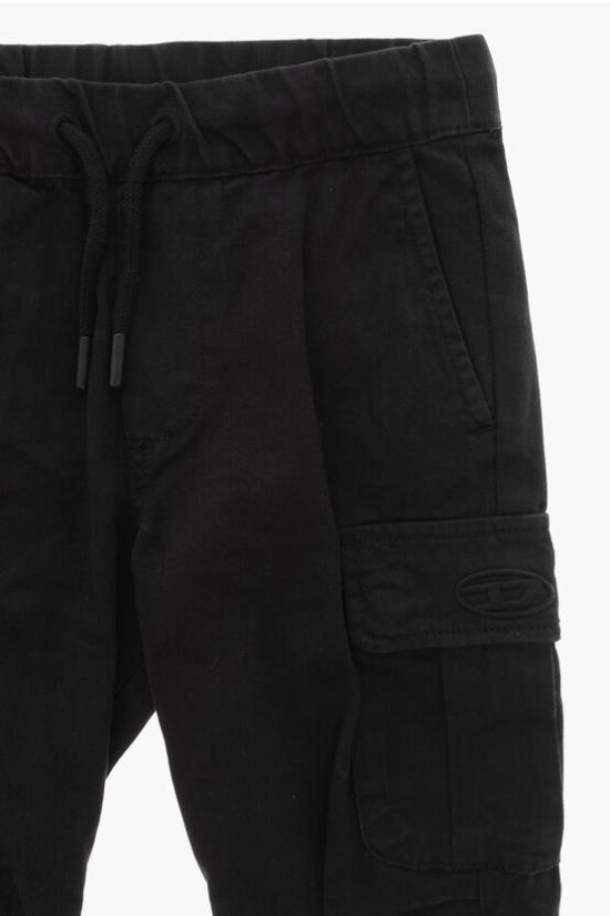  [키즈] 디젤 스트레이트 팬츠 J01764 KXBJ1 K900 Black - DIESEL