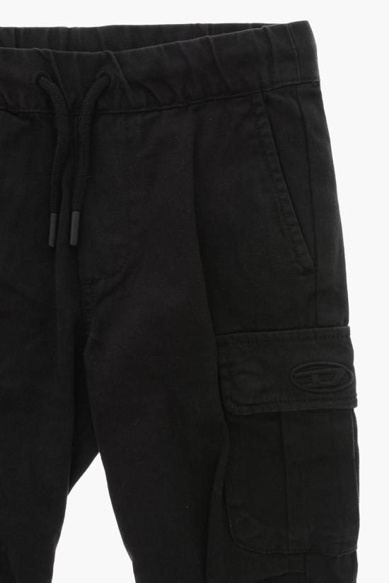  [키즈] 디젤 스트레이트 팬츠 J01764 KXBJ1 K900 Black - DIESEL