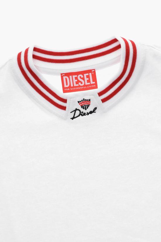  [키즈] 디젤 티셔츠 J01751 0BJAN K100 White - DIESEL