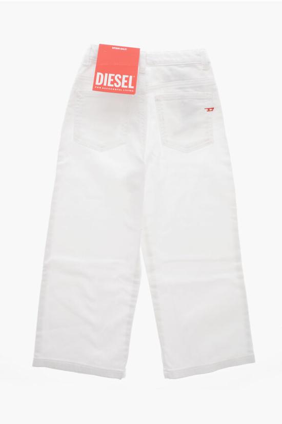  [키즈] 디젤 스트레이트 팬츠 J01275 KXBKU K100 White - DIESEL