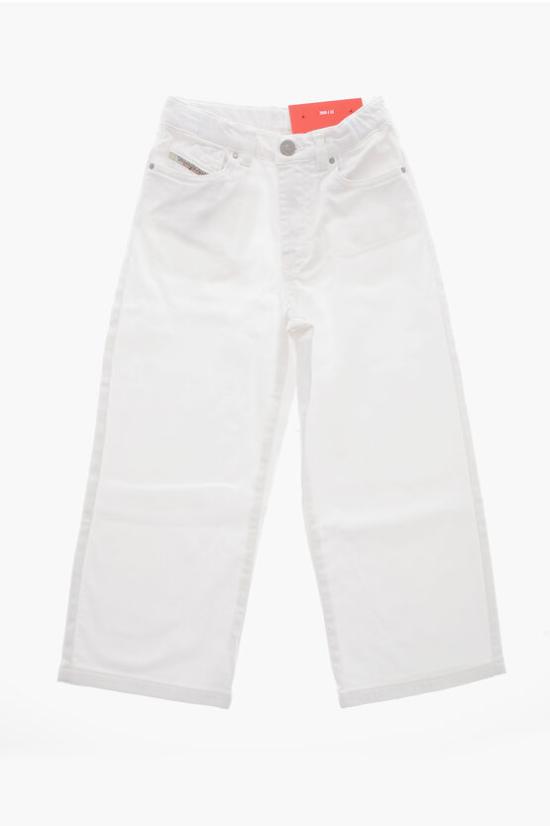  [키즈] 디젤 스트레이트 팬츠 J01275 KXBKU K100 White