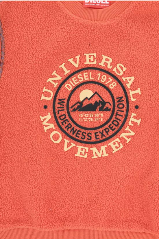  [키즈] 디젤 티셔츠 J01578 KYAW3 K439 Orange - DIESEL