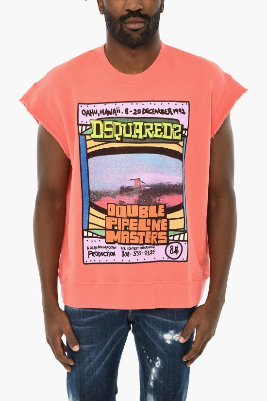  디스퀘어드2 반팔 티셔츠 S71GU0589 S25140 303 Orange