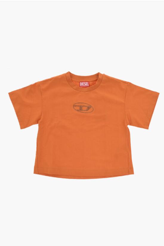  [키즈] 디젤 티셔츠 J01450 KYAUD K458 Orange