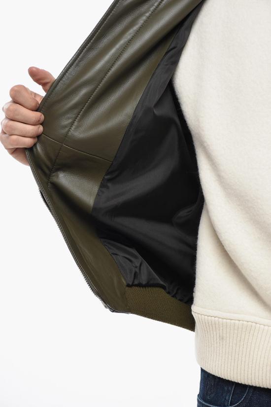  디스퀘어드2 가죽 자켓 S74AM1502 SY1491 728 Green - DSQUARED2