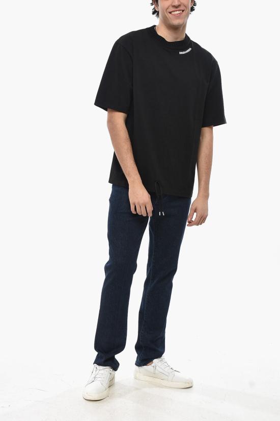  디스퀘어드2 반팔 티셔츠 S74GD1373 S24658 900 Black - DSQUARED2