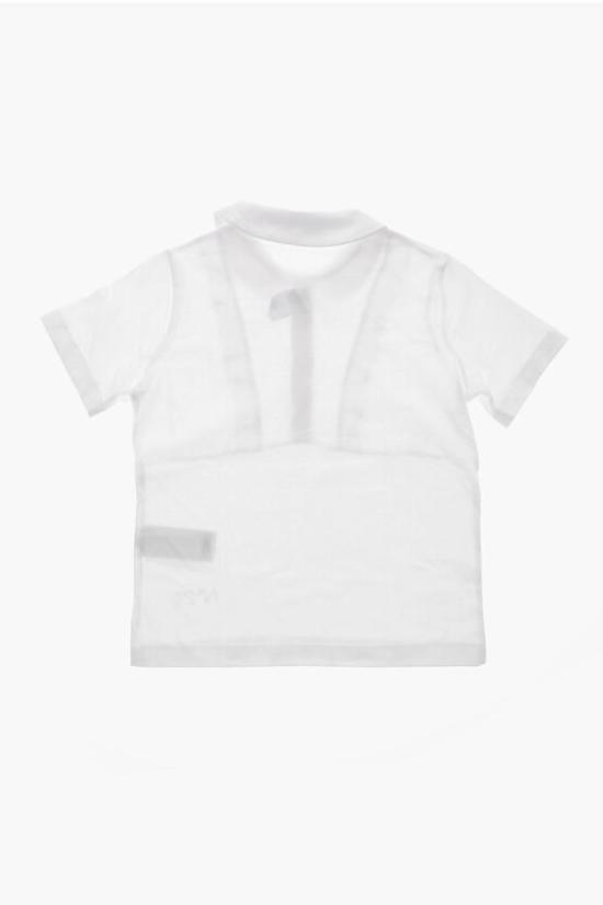  [키즈] 누메로벤투노 폴로 셔츠 N21833 N0153 0N100 White - N°21