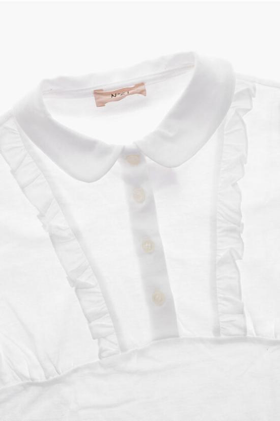  [키즈] 누메로벤투노 폴로 셔츠 N21833 N0153 0N100 White - N°21