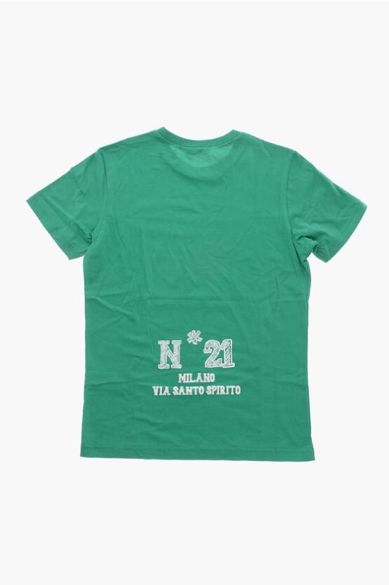  [키즈] 누메로벤투노 티셔츠 N21880 N0153 0N511 Green - N°21