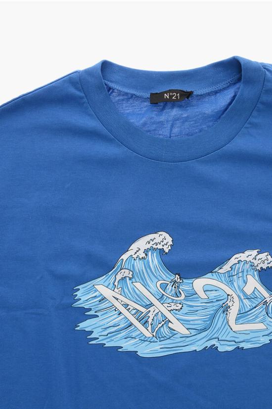 [키즈] 누메로벤투노 티셔츠 N21879 N0199 0N819 Blue - N°21