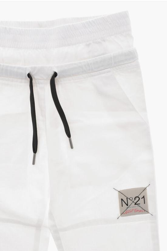  [키즈] 누메로벤투노 스트레이트 팬츠 N21888 N0337 0N100 White - N°21