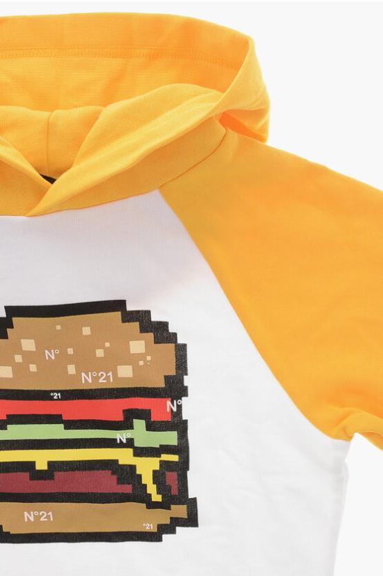  [키즈] 누메로벤투노 티셔츠 N21892 N0200 0N100 Yellow - N°21