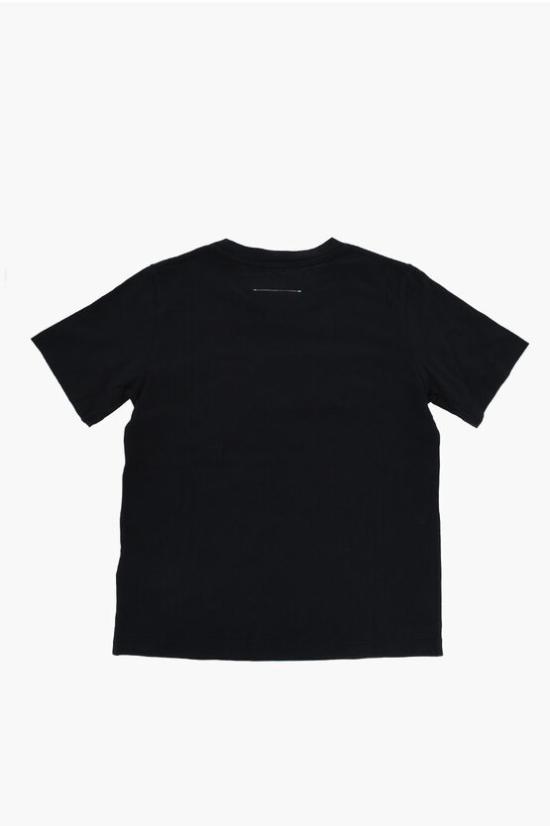  [키즈] 마르지엘라 티셔츠 M60609 MM009 M6900 Black - MAISON MARGIELA