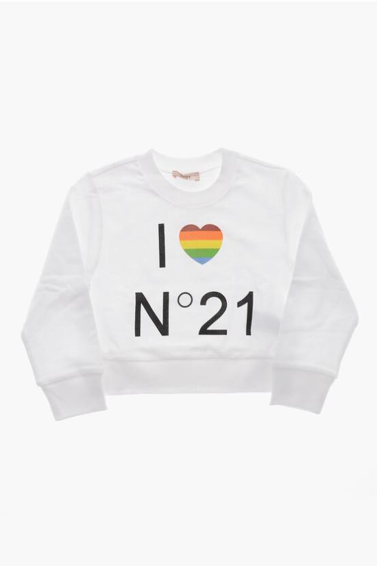  [키즈] 누메로벤투노 티셔츠 N21832 N0200 0N100 White