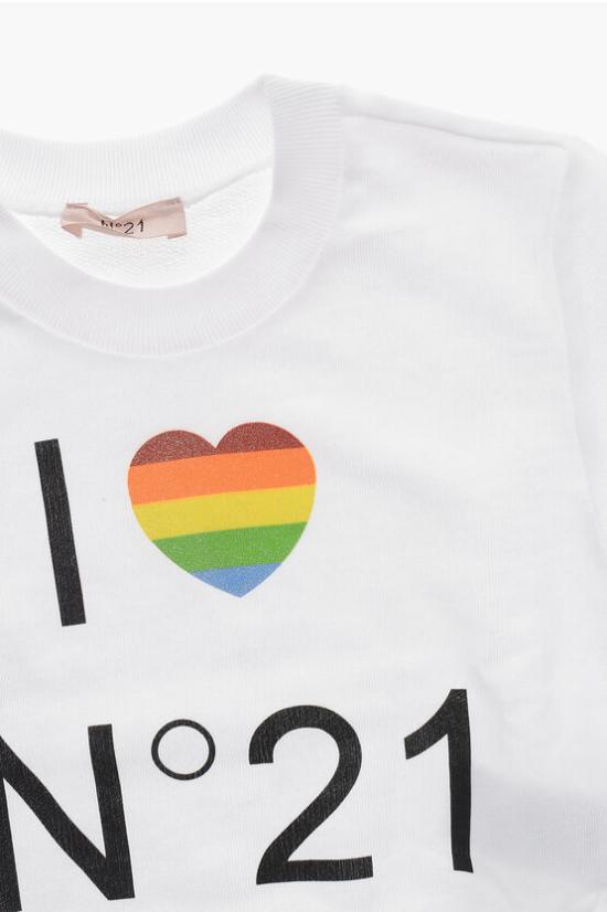  [키즈] 누메로벤투노 티셔츠 N21832 N0200 0N100 White - N°21