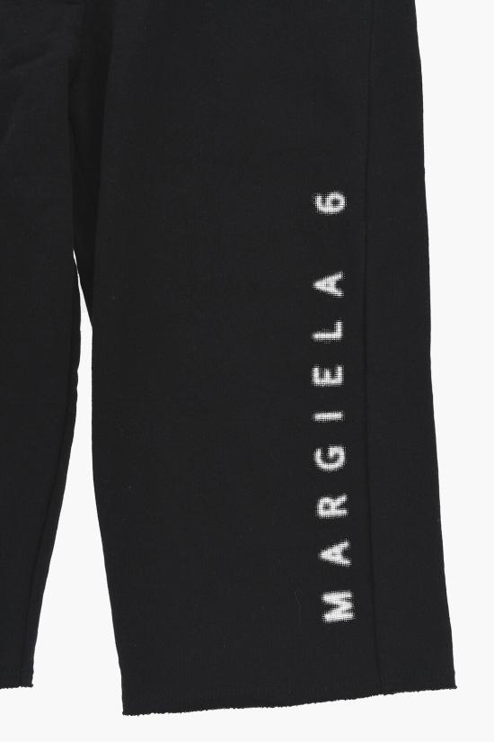  [키즈] 마르지엘라 스트레이트 팬츠 M60588 MM02X M6900 Black - MAISON MARGIELA