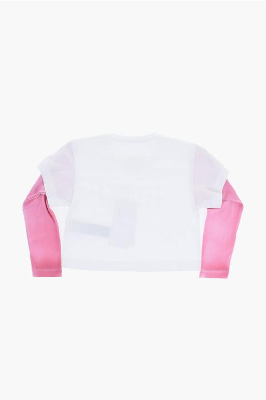  [키즈] 마르지엘라 티셔츠 M60593 MM058 M6C19 White - MAISON MARGIELA