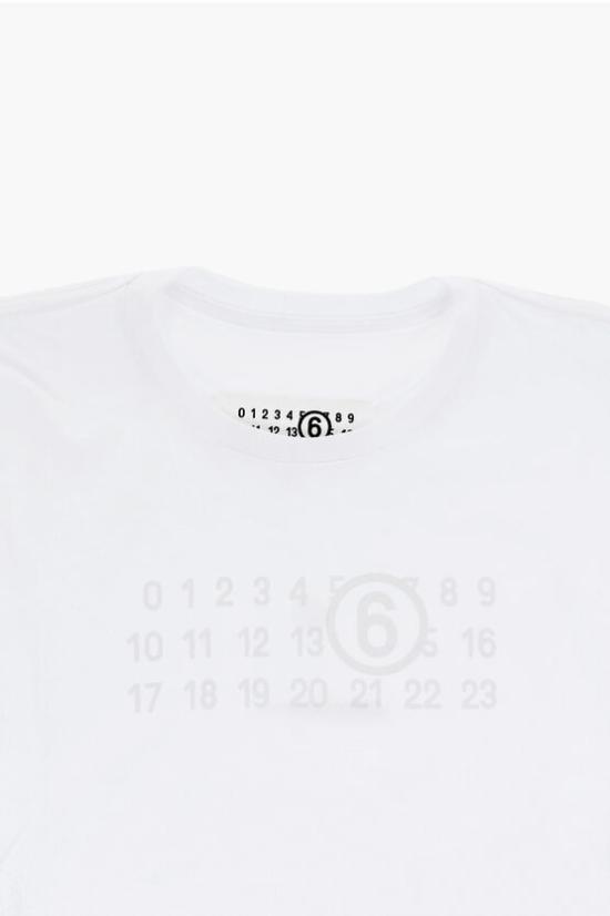  [키즈] 마르지엘라 티셔츠 M60593 MM058 M6C19 White - MAISON MARGIELA