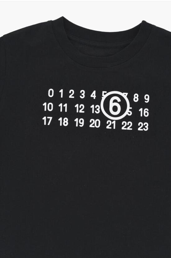  [키즈] 마르지엘라 티셔츠 M60552 MM010 M6900 Black - MAISON MARGIELA