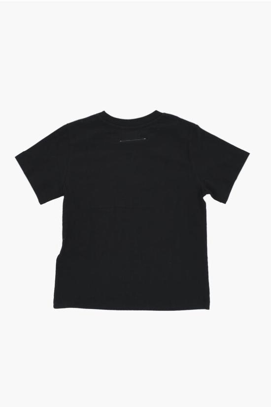  [키즈] 마르지엘라 티셔츠 M60552 MM010 M6900 Black - MAISON MARGIELA