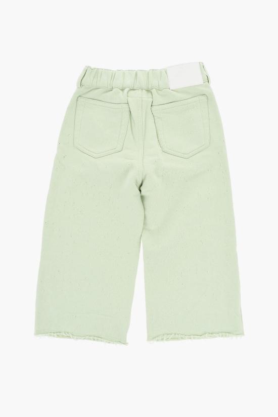  [키즈] 마르지엘라 스트레이트 팬츠 M60551 MM02C M6511 Green - MAISON MARGIELA