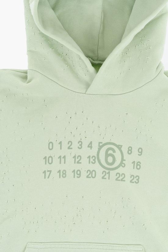  [키즈] 마르지엘라 티셔츠 M60548 MM02C M6511 Green - MAISON MARGIELA