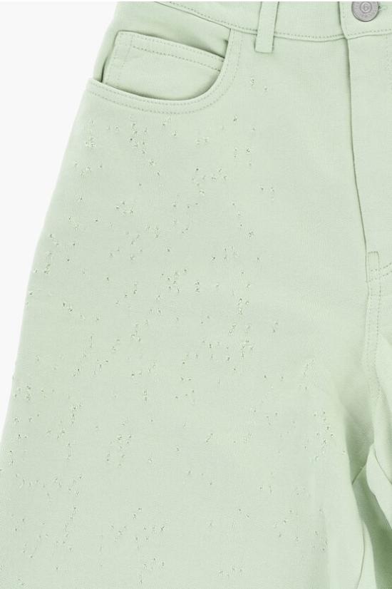  [키즈] 마르지엘라 쇼츠/버뮤다 M60550 MM02C M6511 Green - MAISON MARGIELA