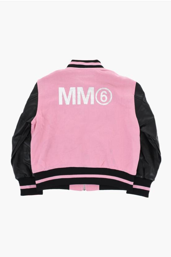 [키즈] 마르지엘라 티셔츠 M60546 MM057 M6300 Nero Rosa - MAISON MARGIELA