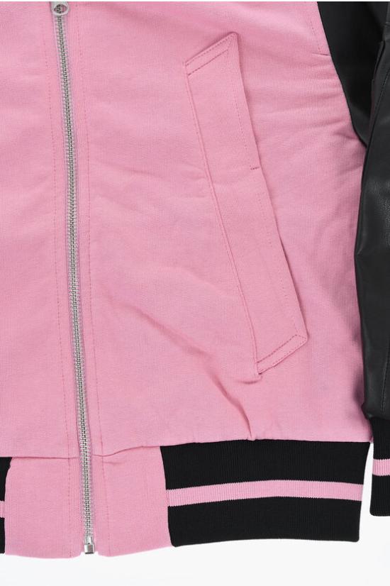  [키즈] 마르지엘라 티셔츠 M60546 MM057 M6300 Nero Rosa - MAISON MARGIELA