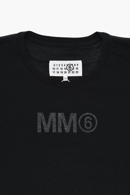  [키즈] 마르지엘라 티셔츠 M60570 MM058 M6900 Black - MAISON MARGIELA