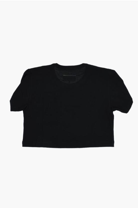  [키즈] 마르지엘라 티셔츠 M60570 MM058 M6900 Black - MAISON MARGIELA